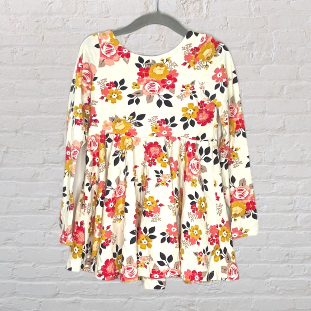 Lake & Ramona Open-Back Floral Twirl Dress